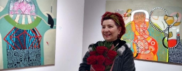 Лидия Симеонова превръща звукът на тишината в живопис